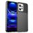 Mobigear Groove Xiaomi Redmi Note 12 Hülle Flexibles TPU Backcover - Schwarz