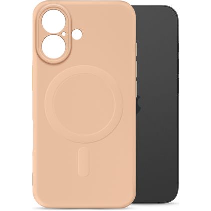My Style Protective Flex iPhone 16 MagSafe Hülle Flexibles TPU Backcover - Soft Pink