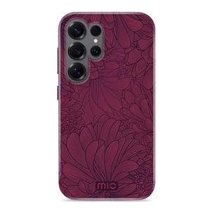 MIO Samsung Galaxy S25 Ultra MagSafe Hülle Hardcase Backcover - Berry Blooms