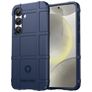 Mobigear Rugged Shield Samsung Galaxy S25 Hülle Flexibles TPU Backcover Stoßfest - Blau