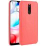 Mobigear Croco Xiaomi Redmi 8 Hülle Hardcase Backcover - Rot