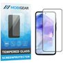 Mobigear Premium Samsung Galaxy A35 Panzerglas Gehärtetes Glas Displayschutz - Hüllenfreundlich - Schwarz