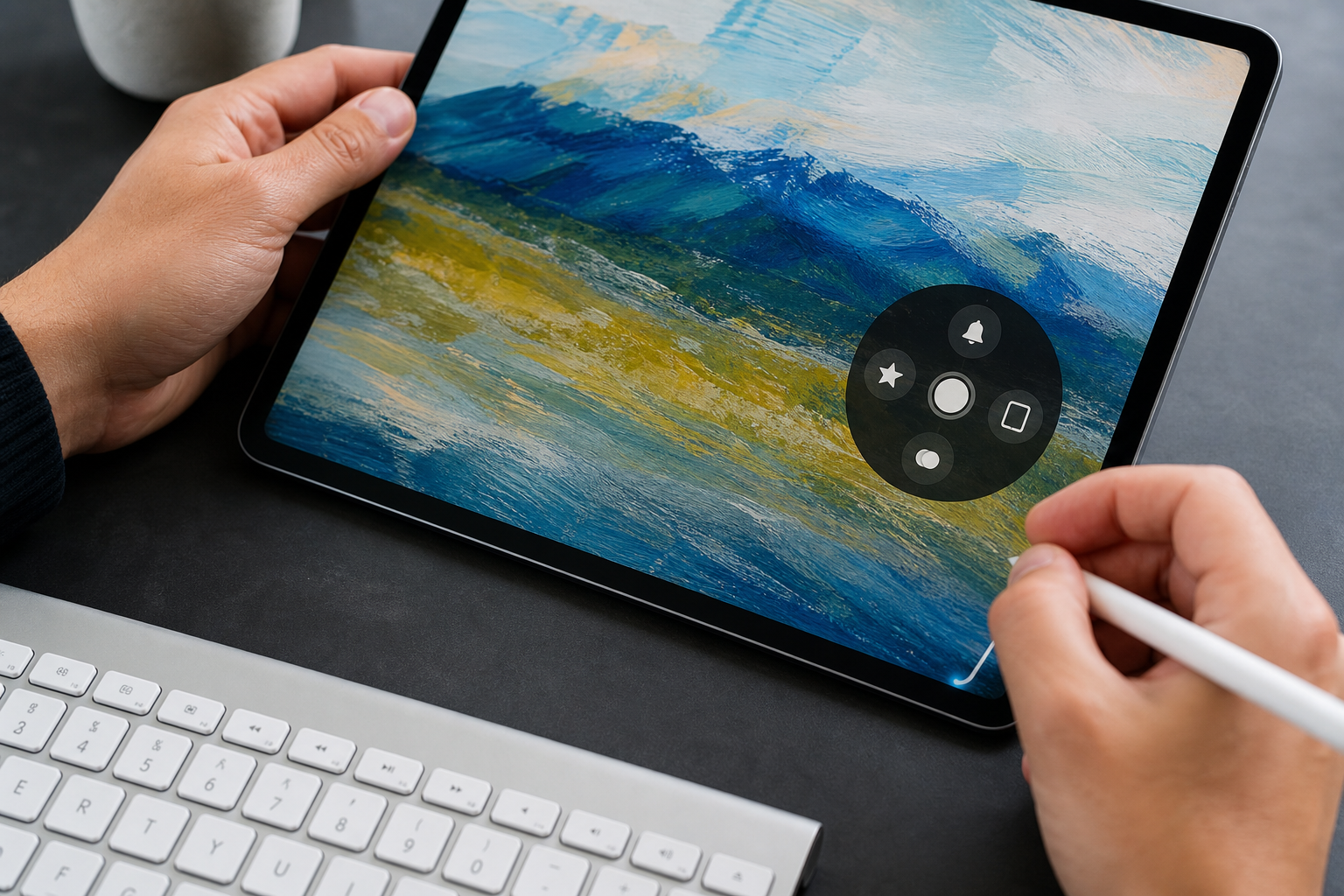 Alternative Wege: Apple Pencil und AssistiveTouch