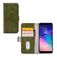 Mobilize Elite Gelly Samsung Galaxy A6 Plus (2018) Hülle Klapphülle Geldbörse - Grün