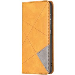 Mobigear Rhombus Slim Nokia G21 Hülle Klapphülle - Cognac