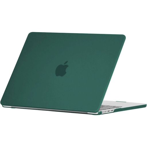 Mobigear Matte MacBook Air 13 Zoll (2022-2025) Hardcase Hülle MacBook Case - Grün - Model A2681 / A3113 / A3240
