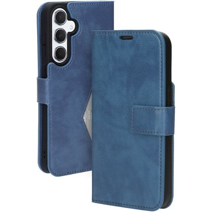 Mobiparts Classic Wallet Samsung Galaxy A55 Hülle Klapphülle Geldbörse - Steel Blue