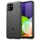 Mobigear Rugged Shield Samsung Galaxy A03 Hülle Flexibles TPU Backcover Stoßfest - Schwarz