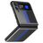 Mobigear Racing Samsung Galaxy Z Flip 3 Hülle Hardcase Backcover - Schwarz / Blau