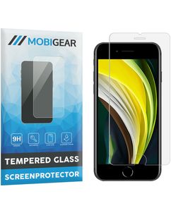 Mobigear iPhone SE (2020) Panzerglas Gehärtetes Glas Displayschutz - Hüllenfreundlich