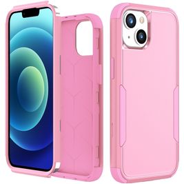 Mobigear Ultra Tough iPhone 15 Hülle Hardcase Backcover Stoßfest - Pink