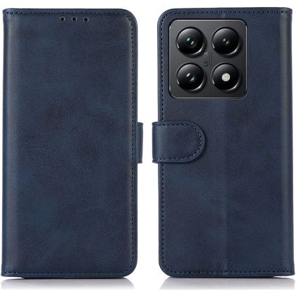 Mobigear Wallet Xiaomi 14T Klapphülle Portemonnaie - Blau