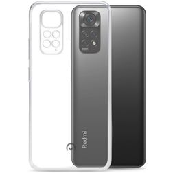 Mobilize Gelly Durchsichtig Xiaomi Redmi Note 11 4G Hülle Flexibles TPU Backcover - Transparent