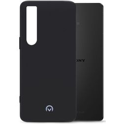 Mobilize Rubber Gelly Sony Xperia 1 IV Hülle Flexibles TPU Backcover - Matt Black