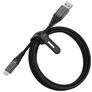 Otterbox Nylon Braided USB-A auf USB-C Kabel 2 Meter - Schwarz
