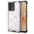 Mobigear Honeycomb Realme C31 Hülle Hardcase Backcover Stoßfest - Weiß