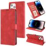Mobigear Wallet iPhone 14 Pro Hülle Klapphülle Geldbörse - Rot