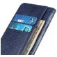 Mobigear Classic Elegance iPhone 11 Pro Hülle Klapphülle Geldbörse - Blau