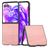 Mobigear Excellent Motorola Razr 50 Ultra Hülle Hardcase Backcover - Pink