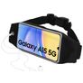 Mobiparts Comfort Fit Belt Handyhalterung Joggen Samsung Galaxy A15 Sporthülle Neopren Gürtel - Schwarz