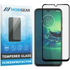 Mobigear Premium Motorola Moto G8 Plus Panzerglas Gehärtetes Glas Displayschutz - Hüllenfreundlich - Schwarz