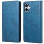 Mobigear Wallet iPhone 16 Plus Hülle Klapphülle Geldbörse - Blau