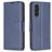 Mobigear Excellent Samsung Galaxy S25 FE Hülle Klapphülle Geldbörse - Blau