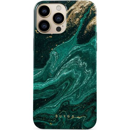 Burga Tough iPhone 14 Pro Hülle Hardcase Backcover Stoßfest - Emerald Pool