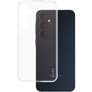 CARE by PanzerGlass Fashionable Durchsichtig Samsung Galaxy A55 Hülle Flexibles TPU Backcover - Transparent