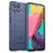 Mobigear Rugged Shield Samsung Galaxy M53 Hülle Flexibles TPU Backcover Stoßfest - Blau