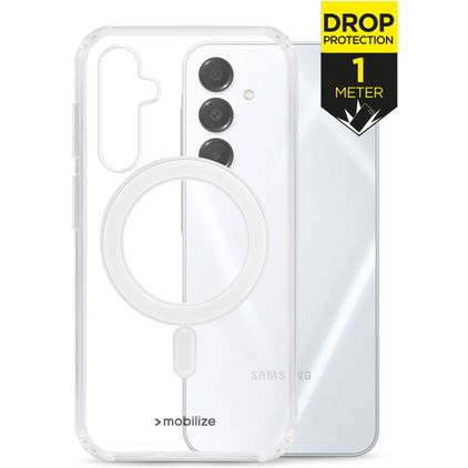 Mobilize Naked Protection Durchsichtig Samsung Galaxy A57 MagSafe Hülle Hardcase Backcover Stoßfest - Transparent