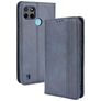 Mobigear Sensation Realme C25Y Hülle Klapphülle Geldbörse - Blau