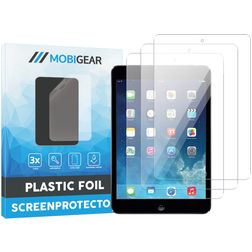 Mobigear iPad Mini 1 (2012) Displayschutz Schutzfolie - Hüllenfreundlich (3er Pack)