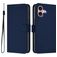 Mobigear Urban Wallet iPhone 16 Hülle Klapphülle Geldbörse - Marineblau