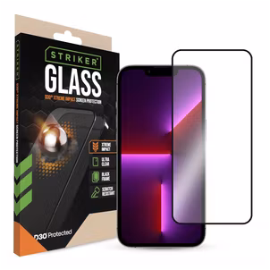 Striker Xtreme Impact iPhone 13 Pro Panzerglas Gehärtetes Glas Displayschutz - Hüllenfreundlich