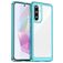 Mobigear Crystal Samsung Galaxy A36 Hülle Hardcase Backcover - Blau