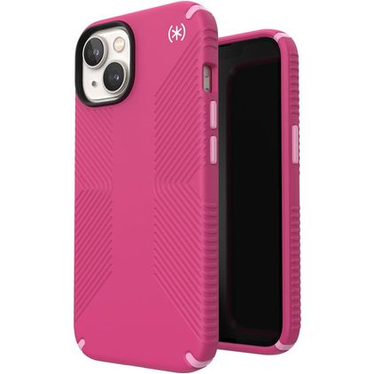 Speck Presidio2 Grip iPhone 14 Plus MagSafe Hardcase Backcover Shockproof - Digital Pink