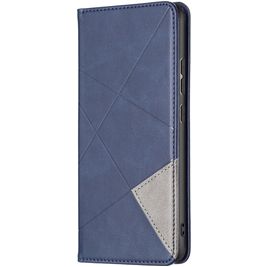 Mobigear Rhombus Slim Xiaomi 12X Hülle Klapphülle - Blau