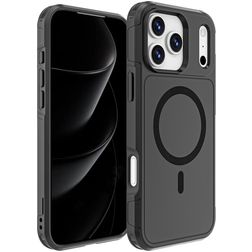 Mobigear Traveller iPhone 17 Pro Max MagSafe Hülle Hardcase Backcover - Schwarz