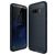 Mobigear Brushed Slim Samsung Galaxy S8 Hülle Flexibles TPU Backcover - Blau