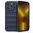 Mobigear Bumpy iPhone 14 Pro Hülle Flexibles TPU Backcover - Dunkelblau