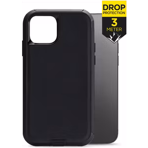 Mobilize Defender iPhone 12 Hülle Hardcase Backcover Stoßfest - Schwarz