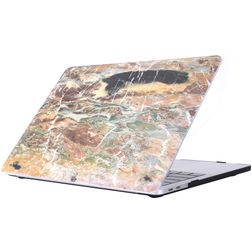 Mobigear Marble MacBook Pro 15 Zoll (2016-2019) Hardcase Hülle MacBook Case - Model 36 - Model A1707 / A1990
