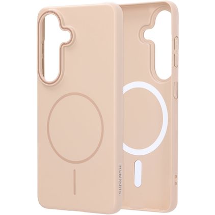 Mobiparts Slim Line Samsung Galaxy S26 MagSafe Hardcase Backcover - Dune Sand