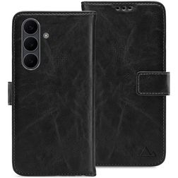 My Style Flex Wallet Samsung Galaxy S25 FE Hülle Klapphülle Geldbörse - Schwarz