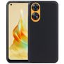 Mobigear Colors OPPO Reno 8T 4G Hülle Flexibles TPU Backcover - Schwarz