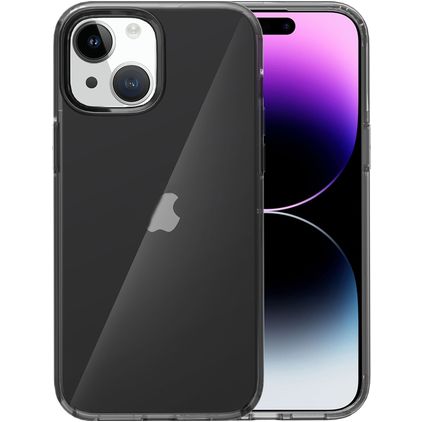 Mobigear Crystal iPhone 15 Plus Hülle Hardcase Backcover - Grau