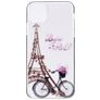 Mobigear Design iPhone 12 Pro Max Hülle Flexibles TPU Backcover - Eiffelturm