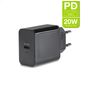 Mobilize Single USB-C Ladegerät Power Delivery 20W - Schwarz