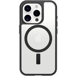 Otterbox React iPhone 16 Pro MagSafe Hülle Hardcase Backcover Stoßfest - Transparent / Schwarz